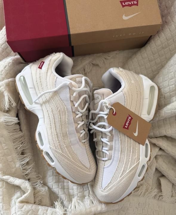 Nik_e Airmax 95 Big Bubble Light Wood Levis