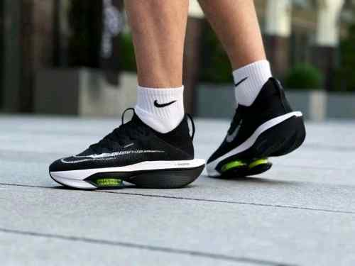 Nikee Zoom Alphafly 2 Black White