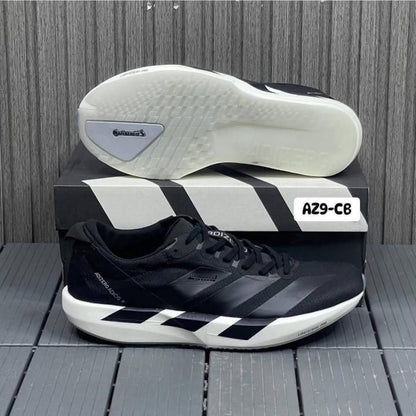 ADDIDAS ADIZERO ADIOS PRO 9 BLACK WHITE