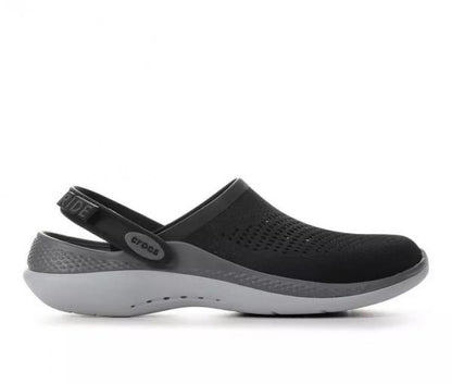 Croc.s lite ride 360 dark grey sole carry bag og box