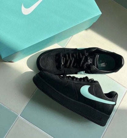 N IKE AIRFORCE 07 x TIFFANY N CO SEMI UA PACKING