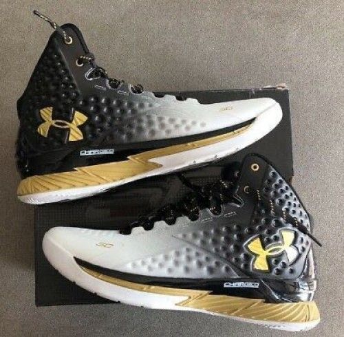 UNNDER ARMOUR ua 2015 curry 1 mvp black gold
