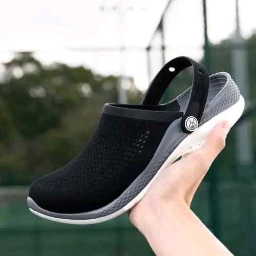 CROCCS 360 BLACK WHITE FOR MEN CLOG