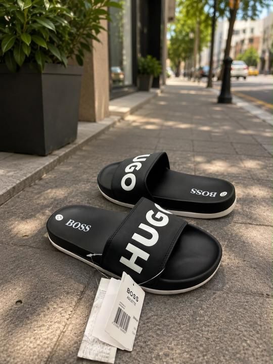 Black Flip Flops
