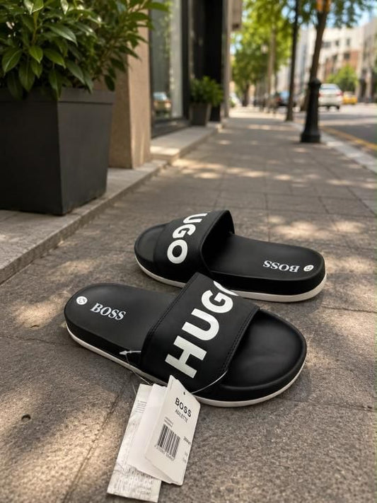Black Flip Flops