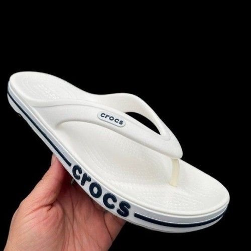 CROCCS BAYABAND FLIP FLOP WHITE