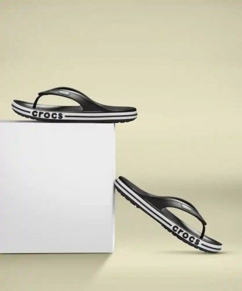 CROCCS BAYABAND FLIP FLOP BLACK FOR MEN