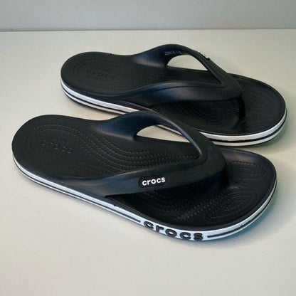 CROCCS BAYABAND FLIP FLOP BLACK FOR MEN