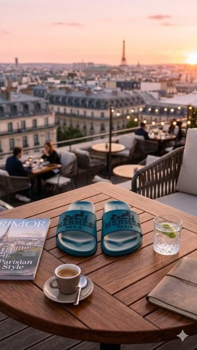 HERME.S PARIS LOGO GREEN