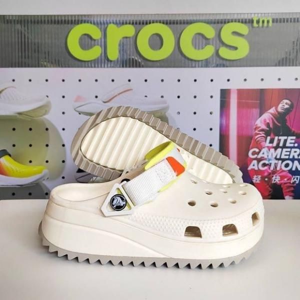 CROC_S HIKER CLOGS WHITE FOR MEN
