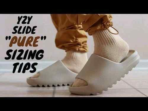 ADDIDAS YEEZY SLIDES PURE SEMI UA