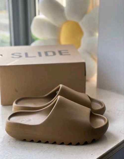 ADDIDAS YEEZY SLIDES OCHRE
