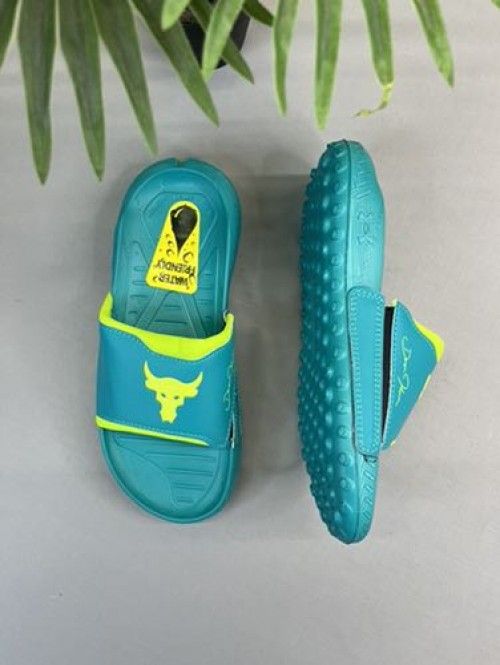Project Rock 3 Slides Green SALE