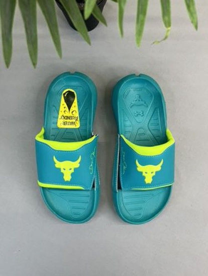Project Rock 3 Slides Green SALE