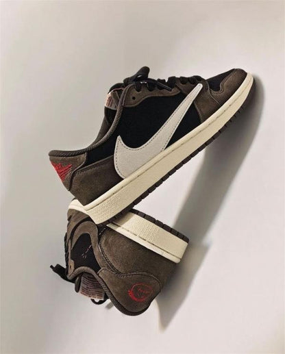 Nikke Air Jordan 1 Low Travis Scott Mocha