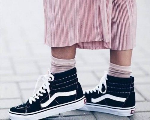 VANS OLD SKOOL BLACK LONG Sale