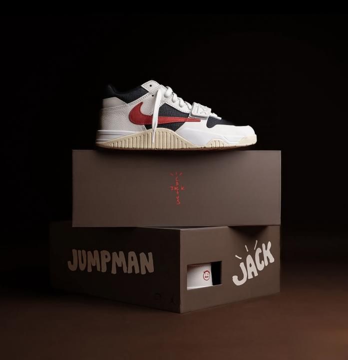 NIKKE AIR JORDAN JUMPMAN JACK TRAVIS SCOTT UNIVERSITY RED