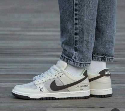 Nikke Sb Dunk Low X Louiiss Vution Grey