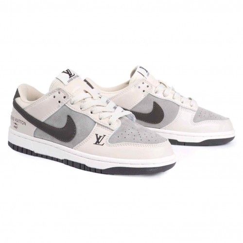 Nikke Sb Dunk Low X Louiiss Vution Grey
