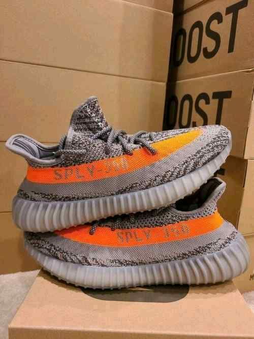 adiddass Yeezy 350 sply grey orange Semi UA with full kit