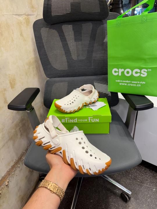 CROCCS ECHO GUM RO CLOGS WHITE