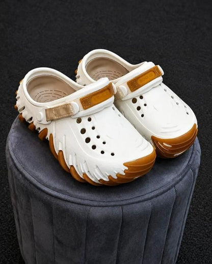 CROCCS ECHO GUM RO CLOGS WHITE