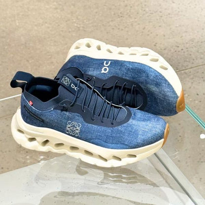 Loew.e x On Cloudtilt Blue Denim Running