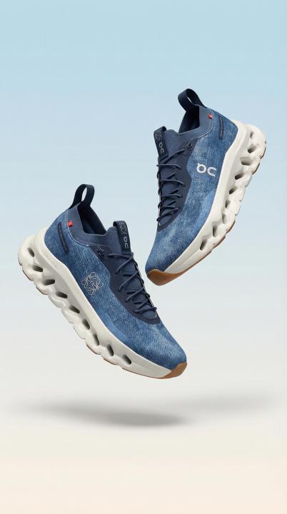 Loew.e x On Cloudtilt Blue Denim Running