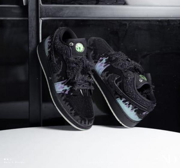 NIK_E AIR JORDAN RETRO 1 HALLOWEEN FIX