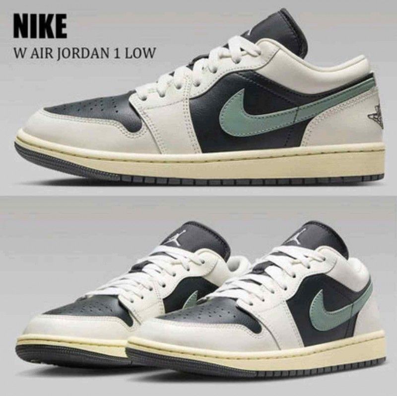 Nikkee Air Jordan Retro 1 Low Jade Smoke