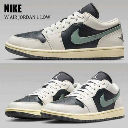 Nikkee Air Jordan Retro 1 Low Jade Smoke