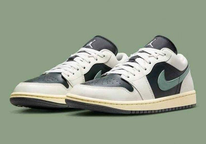 Nikkee Air Jordan Retro 1 Low Jade Smoke