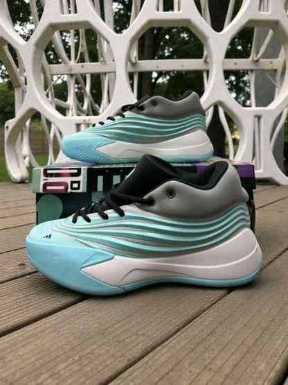 Adiddass Dame X Older Kids (GS)Flash AquaCore BlackGrey
