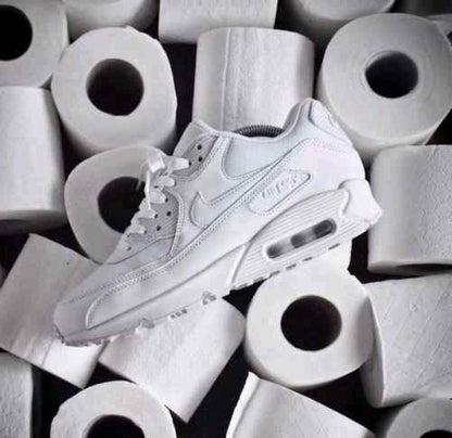 nikkee airmax 90 essential triple white