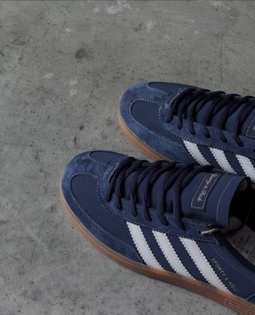 S x sporty rich handball spezial suede sneaker