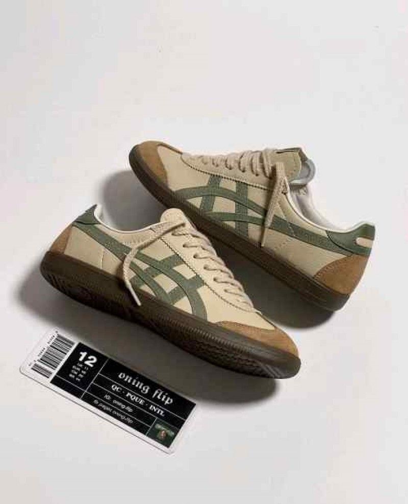 Onitskaa Tiger Tokuten Beige Green fix