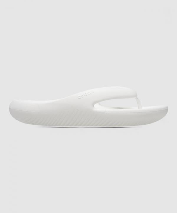 Croc.s Mellow recovery Flip White With Og Box And Carry Bag