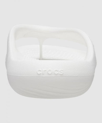 Croc.s Mellow recovery Flip White With Og Box And Carry Bag