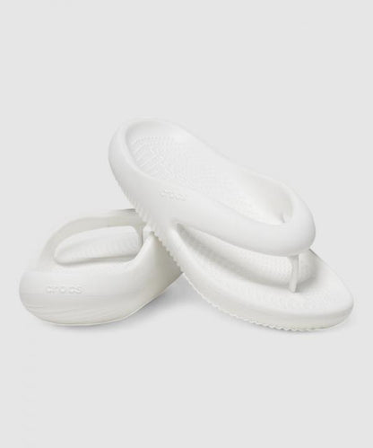 Croc.s Mellow recovery Flip White With Og Box And Carry Bag