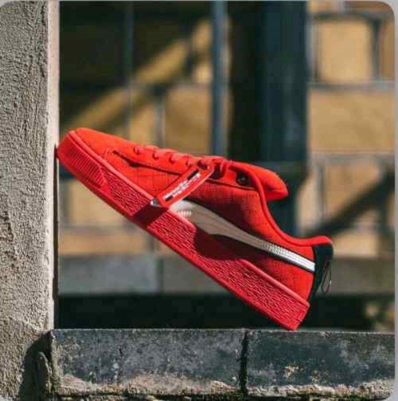 PUMMAa SCUDERIA FERRARI RACE SUEDE XL HERO SNEAKERS