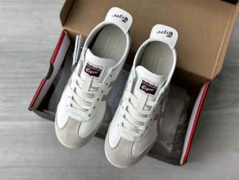Onitskaa Tiger Mexico 66 White Grey Berry