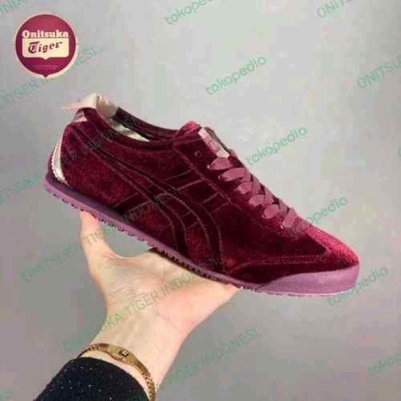 ONITSKAA TIGER MEXICO 66 RED VELVET AUTHENTIC marron
