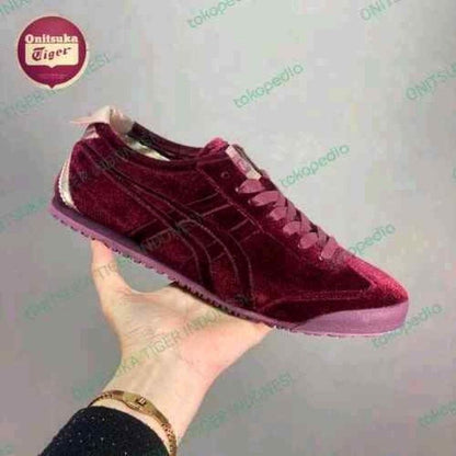 ONITSKAA TIGER MEXICO 66 RED VELVET AUTHENTIC marron