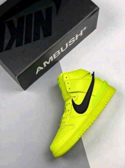 nikkee ambush dunk high volt green