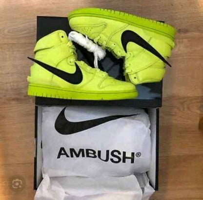 nikkee ambush dunk high volt green