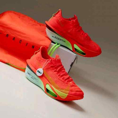 Nikee Air Zoom AlphaFly Next Bright Crimson Lime Blast