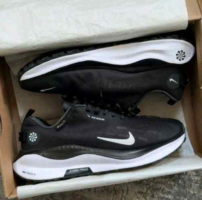 Nikkee INFINITY Run 4 React X GORE TEX BLACK WHITE