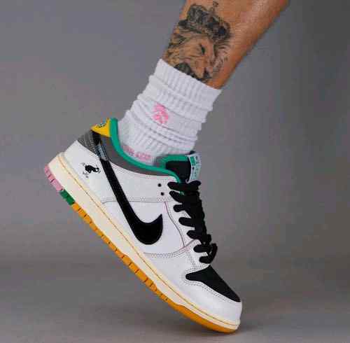 Nikee Sb Dunk Low Pro X CSEF White and black