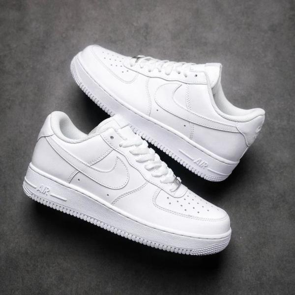 Nik.e Air Force 1 Leather UA Quality With EXtra Bottle Lace Keychain Dust Bag & Og Box