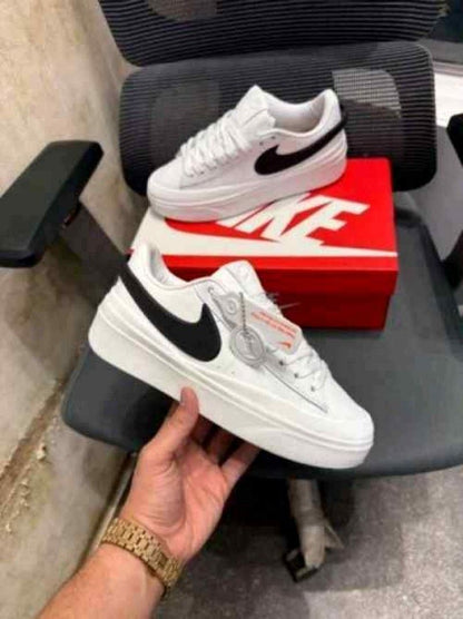 nikkee blazer phantom low white black